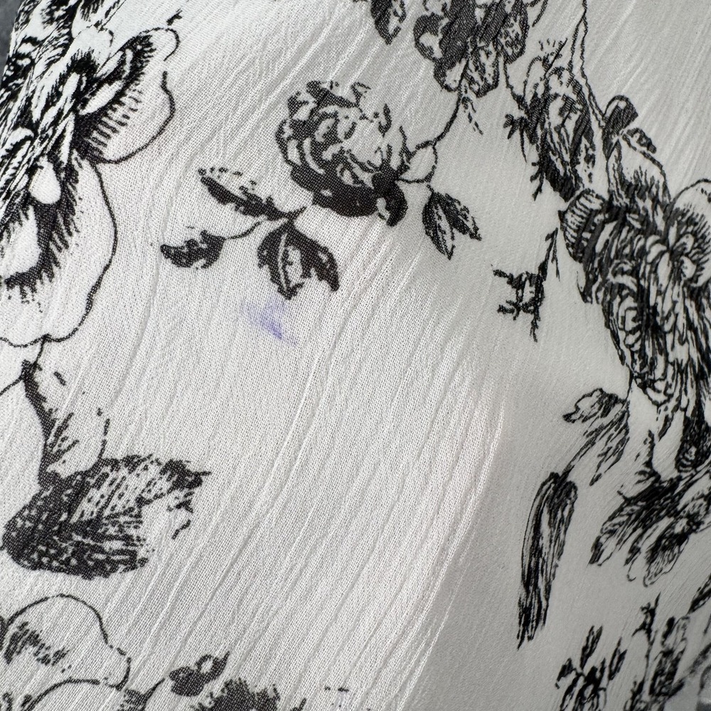 Y2K Floral Handkerchief Babydoll Fairycore Whimsy Dress Womens 7/8 Garden Vtg - Picture 6 of 15